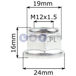 50-201 Nakrętka M12*1.5