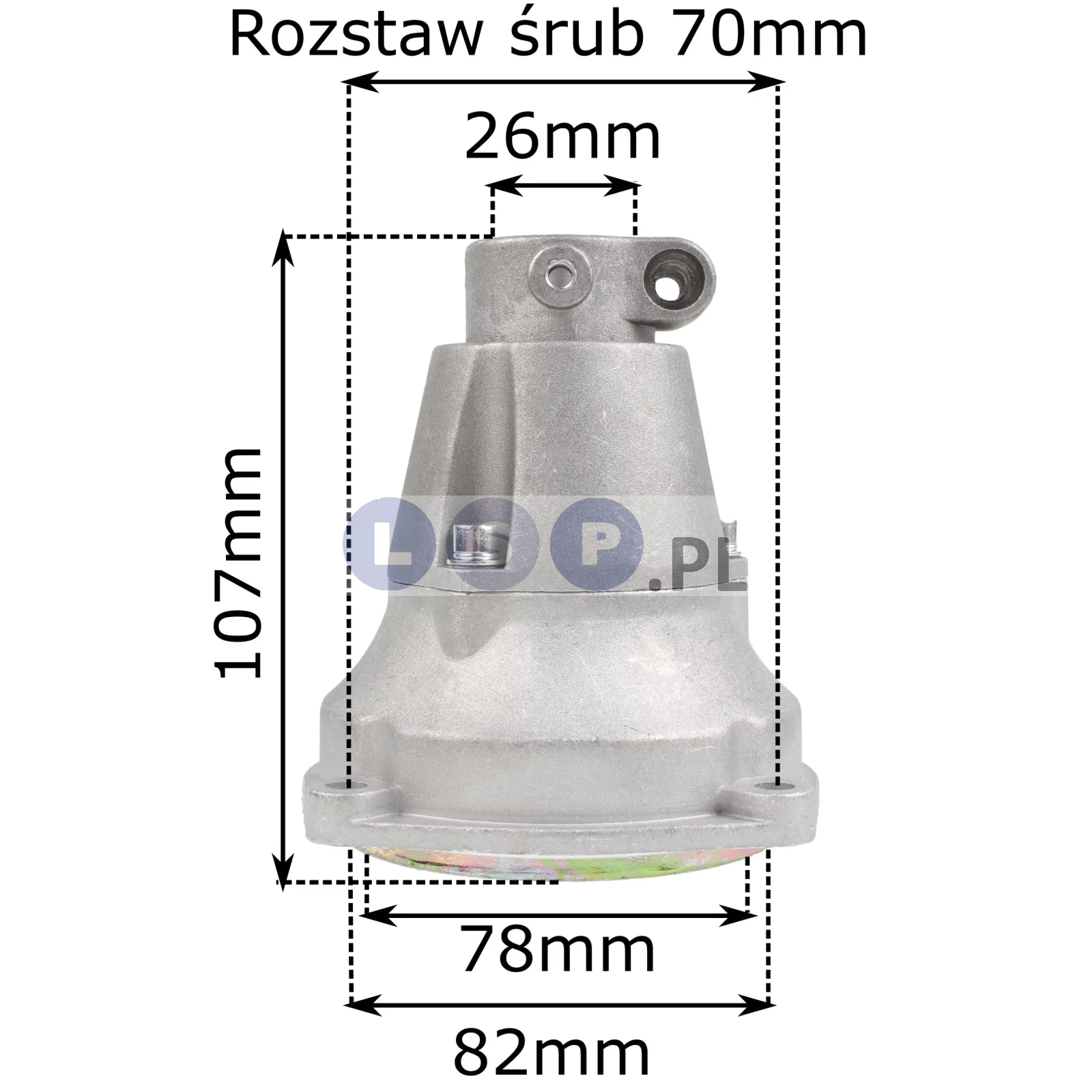 Konektor 26mm kwadrat 1 łożysko kosz sprzęgła bęben kosy