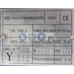 Silnik elektryczny 230V 2.2KW 2800 RPM YL90L-2