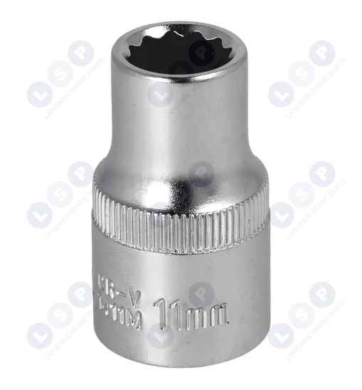 Klucz nasadka krótka 11 MM 1/2 CrV HONITON 12-KĄT