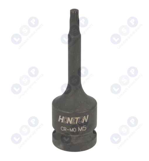 Nasadka udarowa SPLINE 1/2 M5 78 MM HONITON