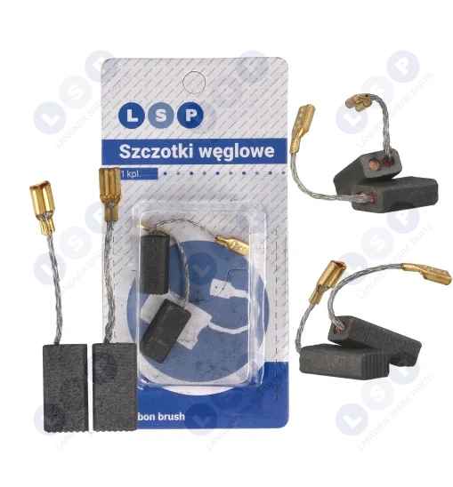 Szczotki węglowe do GWS 850 CE GWS 6 GWS 8 z bezpiecznikami LSP