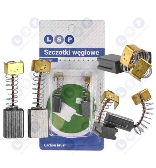 Szczotki węglowe 5x8x11 uniwersalne do szlifierki wiertarki i innych