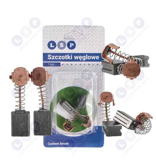 Szczotki węglowe 6x9x11 mm uniwersalne do elektronarzędzi marketowych