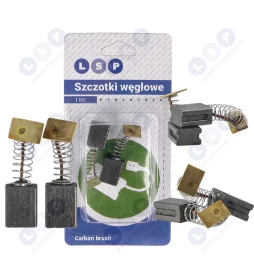 Szczotki węglowe do elektronarzędzi 6x9x12 mm GRAPHITE DEDRA