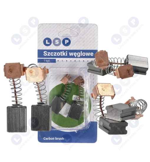 Szczotki węglowe 6x10x12.5mm GRAPHITE EINHELL TOPEX