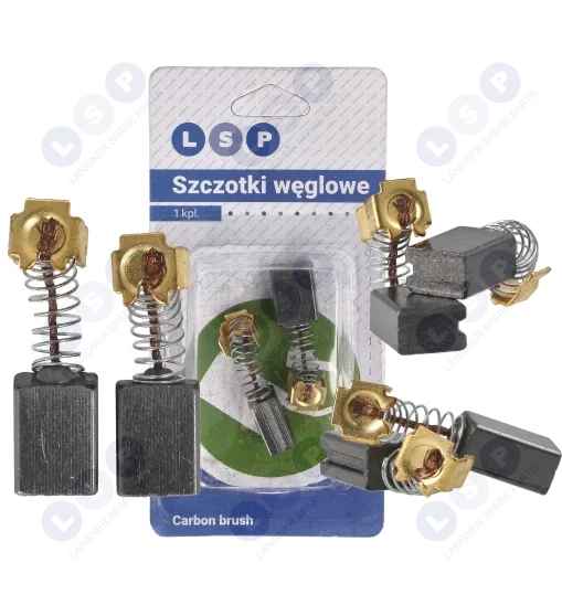 Szczotki węglowe do elektronarzędzi 6x9x11.2 mm uniwersalne