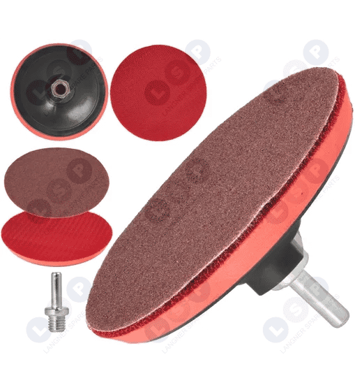 Dysk z rzepem 125 MM na szlifierkę wiertarkę z adapterem
