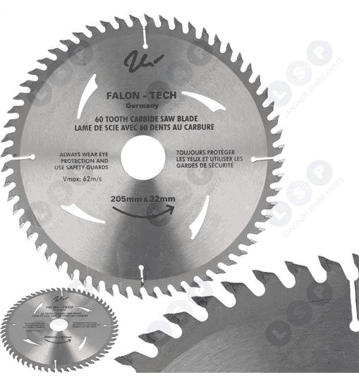 Tarcza widiowa 205 x 32 mm 60T do drewna widia