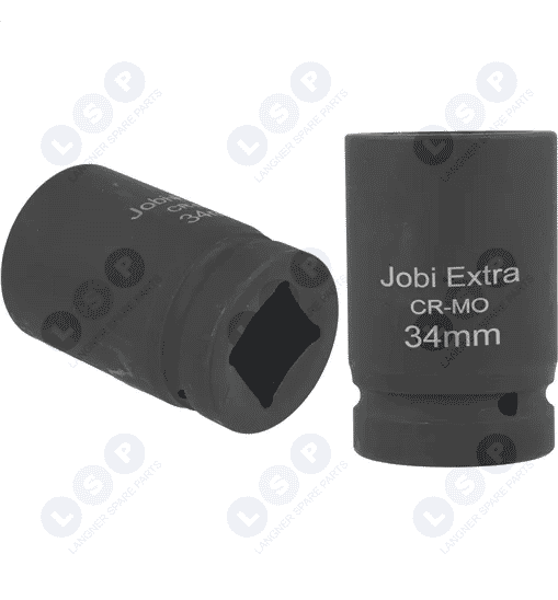 NASADKA UDAROWA CrMO JOBIEXTRA 1" 34MM, 80MM DŁ.