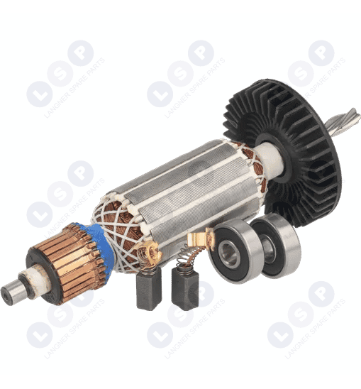 Wirnik do wiertarki MAKITA HP1620 H1621 HP1640 szczotki łożyska