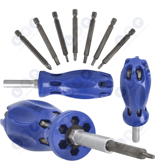 Wkrętak wkrętaki zestaw TORX PH TRI-WING MAGNES