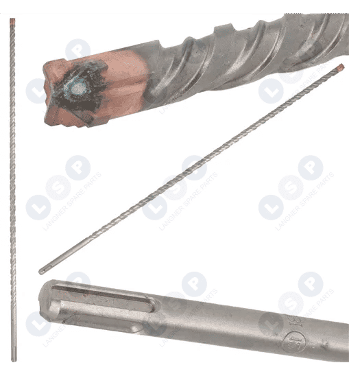 Wiertło do betonu kamienia 12x600mm 4 zęby SDS PLUS