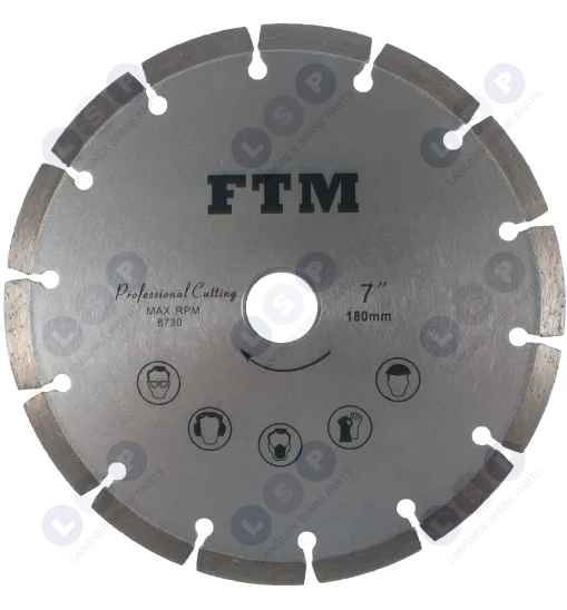 Tacza diamentowa segmentowa 180mm FTM-7SS
