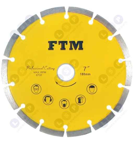Tacza diamentowa segmentowa 180mm FTM-7ZS
