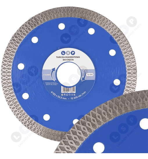 Tarcza diamentowa do cięcia gresu płytek 125MM X-TURBO