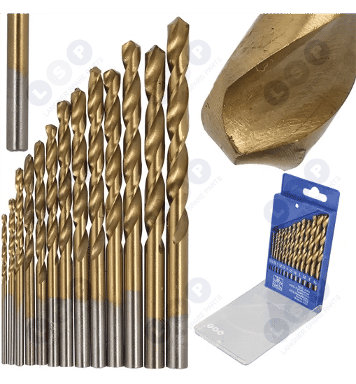 Zestaw wierteł komplet wiertła HSS do metalu 13 el. 1.5 mm - 6.5 mm
