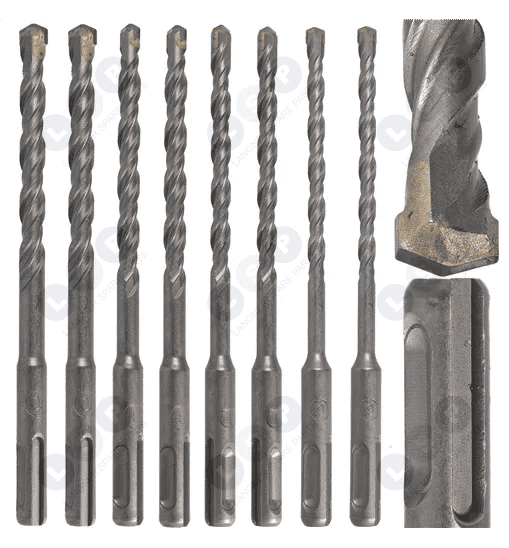 Zestaw wierteł wiertło do betonu SDS PLUS 6 - 10MM 8SZT