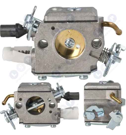 GAŹNIK HUSQVARNA 340 345 345E 346XP 350 351 353 bez wyjścia na pompkę