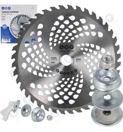 Tarcza widiowa 255MM 40T zamiennik do kosy STIHL FS160 220 300