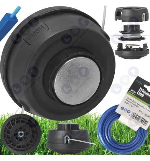 Głowica żyłkowa do kosy spalinowej AUTOMAT szpula żyłka zbrojona 2 4 24 mm
