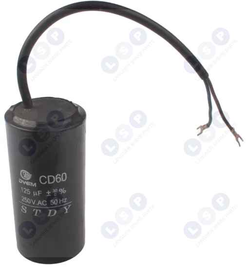 Kondensator rozruchowy 125uF 250V V silnikowy