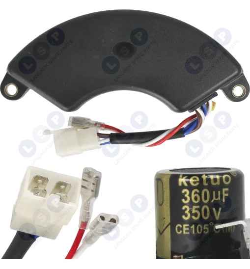 Stabilizator napięcia do GX390 moduł AVR 360uF 350V 5 - 6.5KW