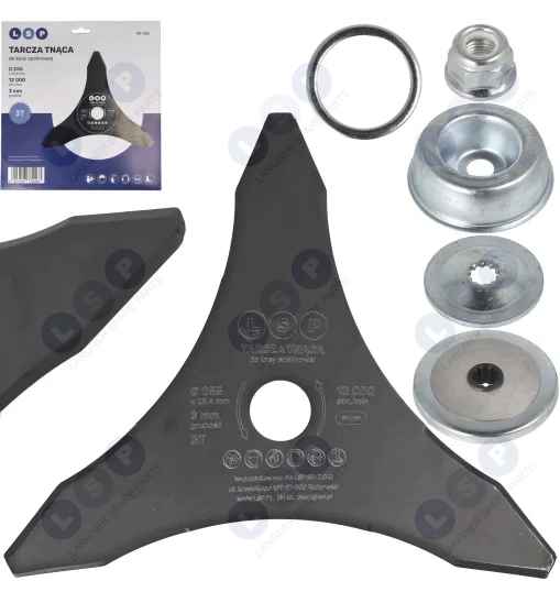 Tarcza nóż tnący 3T do kosy zamiennik STIHL FS160 220 300 350 400