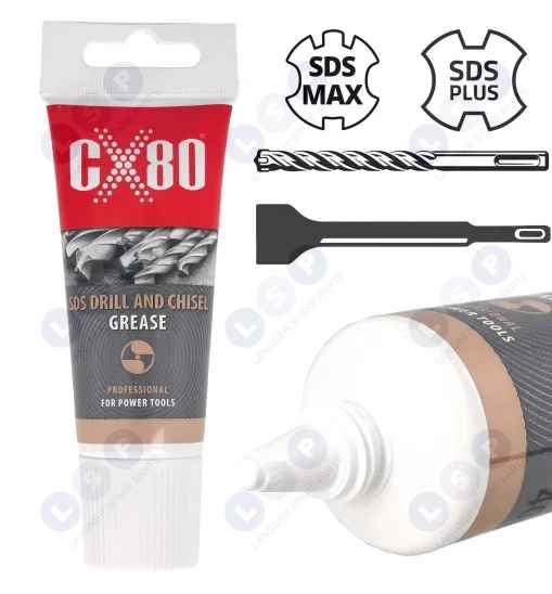 Smar do wierteł i dłut sds CX80 do Bosch Dewalt Makita Dedra Graphire