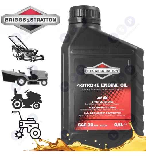 Olej silnikowy BRIGGS STRATTON do kosiarki traktorków SAE30 0.6L