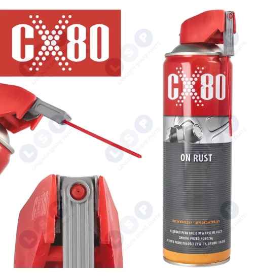 Odrdzewiacz do zapieczonych śrub CX80 ON RUST 500ML głęboko penetruje