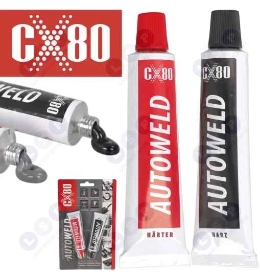 Klej Dwuskładnikowy CX80 AUTOWELD Spawanie Na Zimno 2x27g