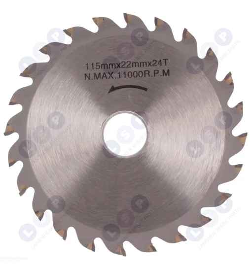 Tarcza widiowa 115 x 20 - 22,2 mm 24T do drewna widia