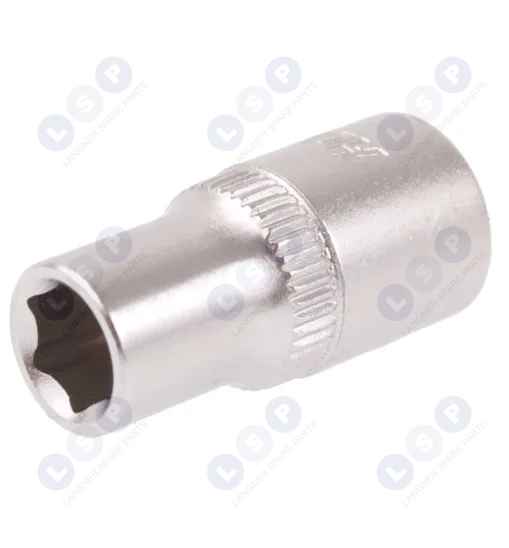 Nasadka Honiton 1/4" 6 MM CrV sześciokątna krótka 6-kątna