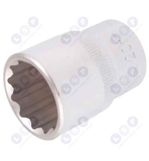 Nasadka Honiton 1/2" 20 MM CrV dwunasokątna krótka 12-kątna