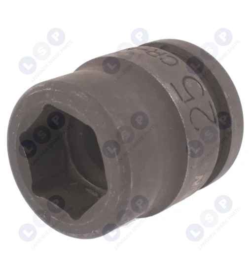 Nasadka udarowa Honiton 3/4" 25 MM Cr-Mo sześciokątna krótka 6-kątna