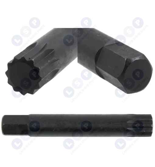 Bit SPLINE M12 x 10mm dł. 75MM HONITON