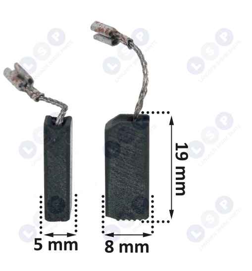 Szczotki Bosch 5x8x19mm, A96, GBH 2-24 DSR, DFR