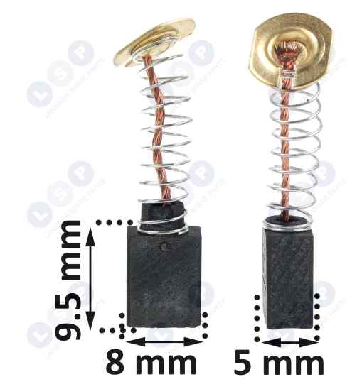 Szczotki Makita CB 65, 5x8x9.5 mm 191628-6