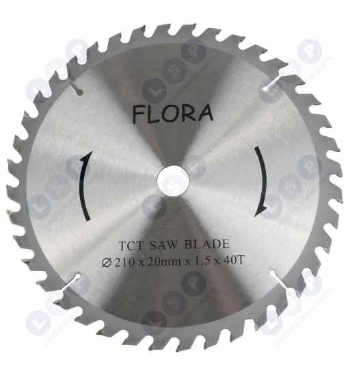 Tarcza widiowa FLORA 210 x 20mm x 1.5 x 40T