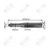 Obudowa pompa do opryskiwaczy plecakowych pompka tłok 425mm