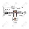 Wał korbowy do piły STIHL 017 018 MS170 MS180 kompletny