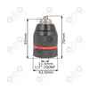 Uchwyt wiertarski WOLFRAM 1.5-13 mm HD ½”-20 UNF adapter SDS plus +