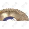Tarcza do szlifowania drewna tarnik skośny 125 MM wypukła do rzeźbienia