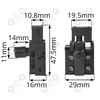 Wyłącznik do pilarki CELMA FA2-8/1 8A 250V uniwersalny