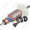 Wirnik do BOSCH GBH 2-26 2400 2600 zestaw z łożyskami i szczotkami