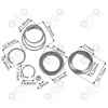 Zestaw naprawczy uchwytu Hitachi DH24PC3