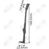 Suwak Bosch GWS 6-125 GWS 780, GWS 850 C CE, GWS 8, PWS, 1602319009