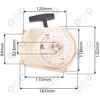 Starter szarpak rozrusznik do pily spalinowej STIHL 024 026 MS240 MS260