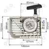 ROZRUSZNIK STARTER STIHL FS160 FS180 FS220 FS220K